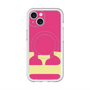 スリムプロテクションプレミアムケース with MagSafe［ オリジナル - initial color - E pink ］