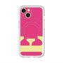 スリムプロテクションプレミアムケース with MagSafe［ オリジナル - initial color - E pink ］