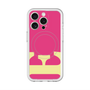 スリムプロテクションプレミアムケース with MagSafe［ オリジナル - initial color - E pink ］