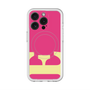 スリムプロテクションプレミアムケース with MagSafe［ オリジナル - initial color - E pink ］