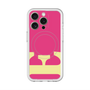 スリムプロテクションプレミアムケース with MagSafe［ オリジナル - initial color - E pink ］