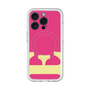 スリムプロテクションプレミアムケース with MagSafe［ オリジナル - initial color - E pink ］