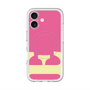 スリムプロテクションプレミアムケース with MagSafe［ オリジナル - initial color - E pink ］