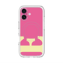 スリムプロテクションプレミアムケース with MagSafe［ オリジナル - initial color - E pink ］