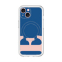 スリムプロテクションプレミアムケース with MagSafe［ オリジナル - initial color - E navy ］