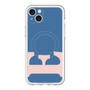 スリムプロテクションプレミアムケース with MagSafe［ オリジナル - initial color - E navy ］