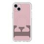 スリムプロテクションプレミアムケース with MagSafe［ オリジナル - initial color - E dusty pink ］