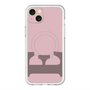 スリムプロテクションプレミアムケース with MagSafe［ オリジナル - initial color - E dusty pink ］
