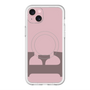スリムプロテクションプレミアムケース with MagSafe［ オリジナル - initial color - E dusty pink ］