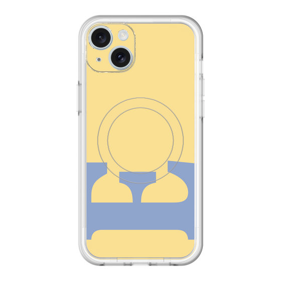 スリムプロテクションプレミアムケース with MagSafe［ オリジナル - initial color - E yellow ］