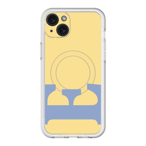 スリムプロテクションプレミアムケース with MagSafe［ オリジナル - initial color - E yellow ］