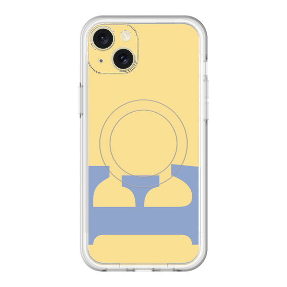 スリムプロテクションプレミアムケース with MagSafe［ オリジナル - initial color - E yellow ］
