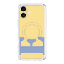 スリムプロテクションプレミアムケース with MagSafe［ オリジナル - initial color - E yellow ］