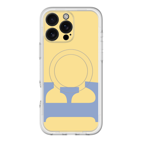 スリムプロテクションプレミアムケース with MagSafe［ オリジナル - initial color - E yellow ］