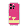 スリムプロテクションプレミアムケース with MagSafe［ オリジナル - initial color - F pink ］