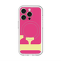 スリムプロテクションプレミアムケース with MagSafe［ オリジナル - initial color - F pink ］