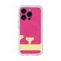 スリムプロテクションプレミアムケース with MagSafe［ オリジナル - initial color - F pink ］