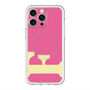 スリムプロテクションプレミアムケース with MagSafe［ オリジナル - initial color - F pink ］