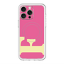 スリムプロテクションプレミアムケース with MagSafe［ オリジナル - initial color - F pink ］