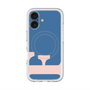 スリムプロテクションプレミアムケース with MagSafe［ オリジナル - initial color - F navy ］