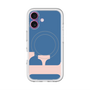 スリムプロテクションプレミアムケース with MagSafe［ オリジナル - initial color - F navy ］