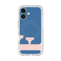 スリムプロテクションプレミアムケース with MagSafe［ オリジナル - initial color - F navy ］