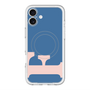スリムプロテクションプレミアムケース with MagSafe［ オリジナル - initial color - F navy ］