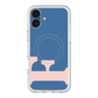 スリムプロテクションプレミアムケース with MagSafe［ オリジナル - initial color - F navy ］