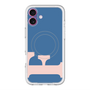スリムプロテクションプレミアムケース with MagSafe［ オリジナル - initial color - F navy ］