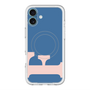 スリムプロテクションプレミアムケース with MagSafe［ オリジナル - initial color - F navy ］