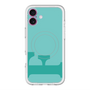 スリムプロテクションプレミアムケース with MagSafe［ オリジナル - initial color - F light green ］
