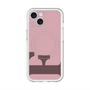 スリムプロテクションプレミアムケース with MagSafe［ オリジナル - initial color - F dusty pink ］
