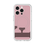 スリムプロテクションプレミアムケース with MagSafe［ オリジナル - initial color - F dusty pink ］