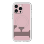 スリムプロテクションプレミアムケース with MagSafe［ オリジナル - initial color - F dusty pink ］