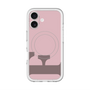 スリムプロテクションプレミアムケース with MagSafe［ オリジナル - initial color - F dusty pink ］