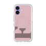 スリムプロテクションプレミアムケース with MagSafe［ オリジナル - initial color - F dusty pink ］