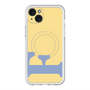 スリムプロテクションプレミアムケース with MagSafe［ オリジナル - initial color - F yellow ］