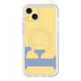 スリムプロテクションプレミアムケース with MagSafe［ オリジナル - initial color - F yellow ］