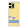 スリムプロテクションプレミアムケース with MagSafe［ オリジナル - initial color - F yellow ］
