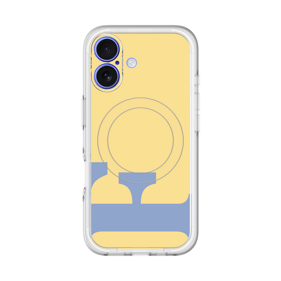 スリムプロテクションプレミアムケース with MagSafe［ オリジナル - initial color - F yellow ］