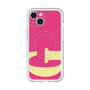 スリムプロテクションプレミアムケース with MagSafe［ オリジナル - initial color - G pink ］