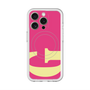 スリムプロテクションプレミアムケース with MagSafe［ オリジナル - initial color - G pink ］