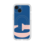 スリムプロテクションプレミアムケース with MagSafe［ オリジナル - initial color - G navy ］