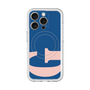 スリムプロテクションプレミアムケース with MagSafe［ オリジナル - initial color - G navy ］