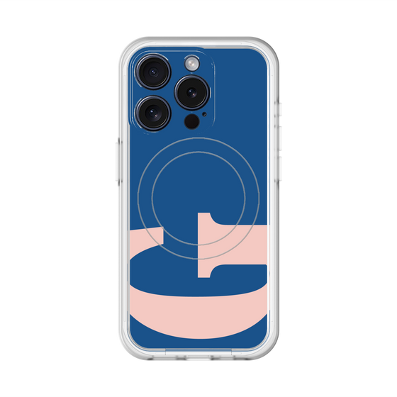 スリムプロテクションプレミアムケース with MagSafe［ オリジナル - initial color - G navy ］