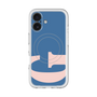 スリムプロテクションプレミアムケース with MagSafe［ オリジナル - initial color - G navy ］