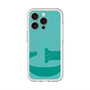 スリムプロテクションプレミアムケース with MagSafe［ オリジナル - initial color - G light green ］