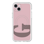 スリムプロテクションプレミアムケース with MagSafe［ オリジナル - initial color - G dusty pink ］