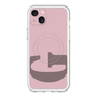 スリムプロテクションプレミアムケース with MagSafe［ オリジナル - initial color - G dusty pink ］