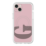 スリムプロテクションプレミアムケース with MagSafe［ オリジナル - initial color - G dusty pink ］